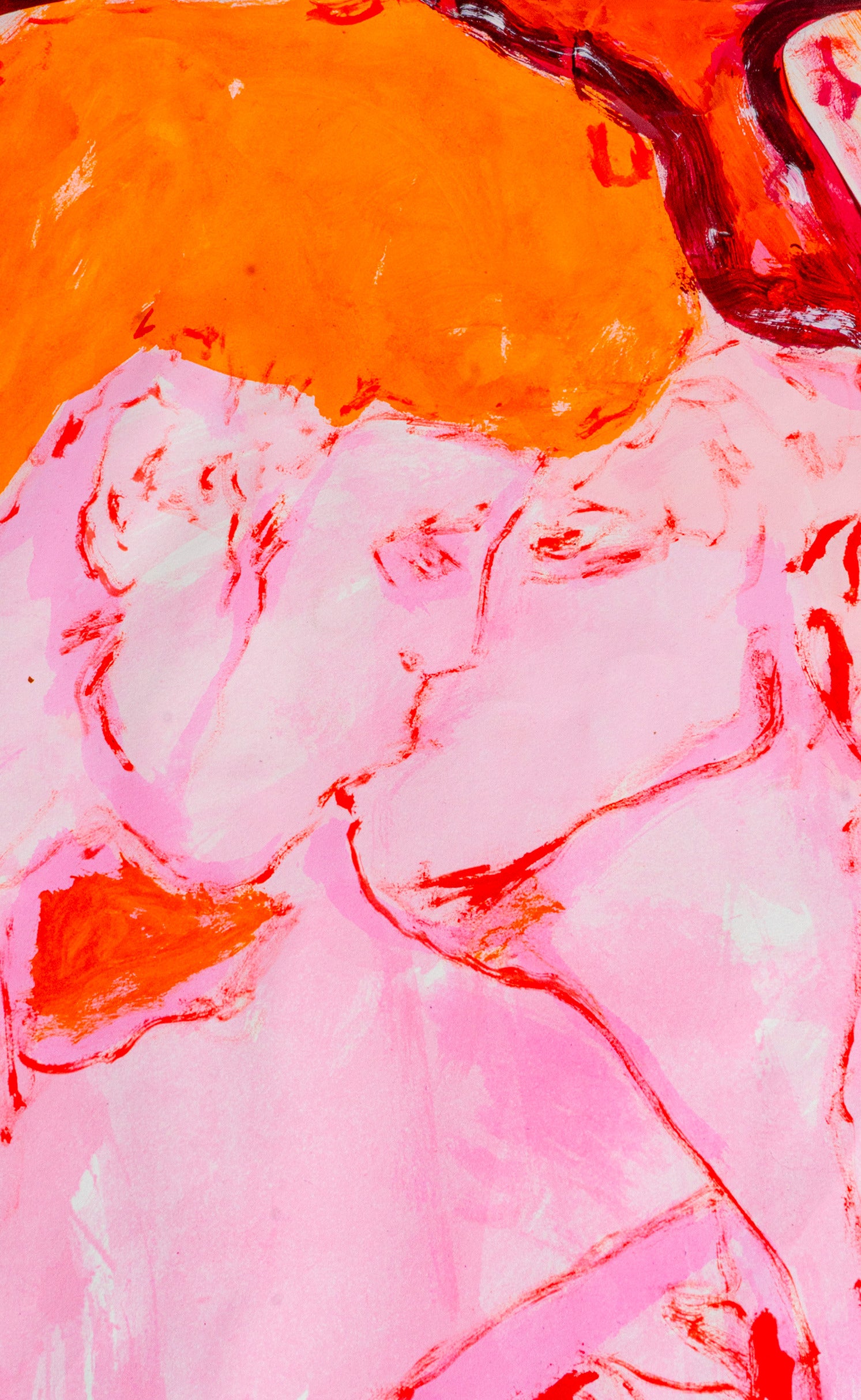 'I Surrender', 50" x 75" Collage