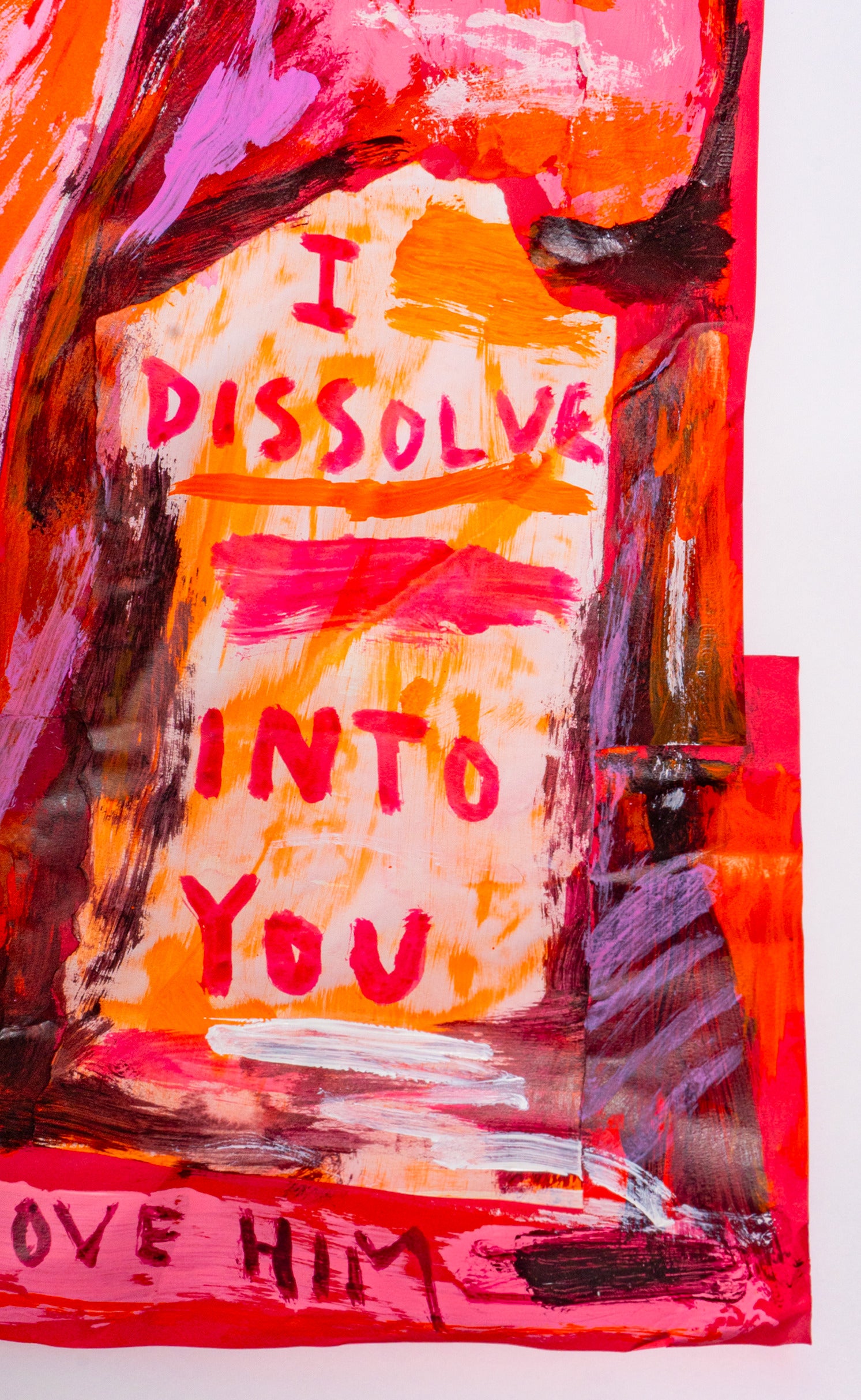 'I Surrender', 50" x 75" Collage