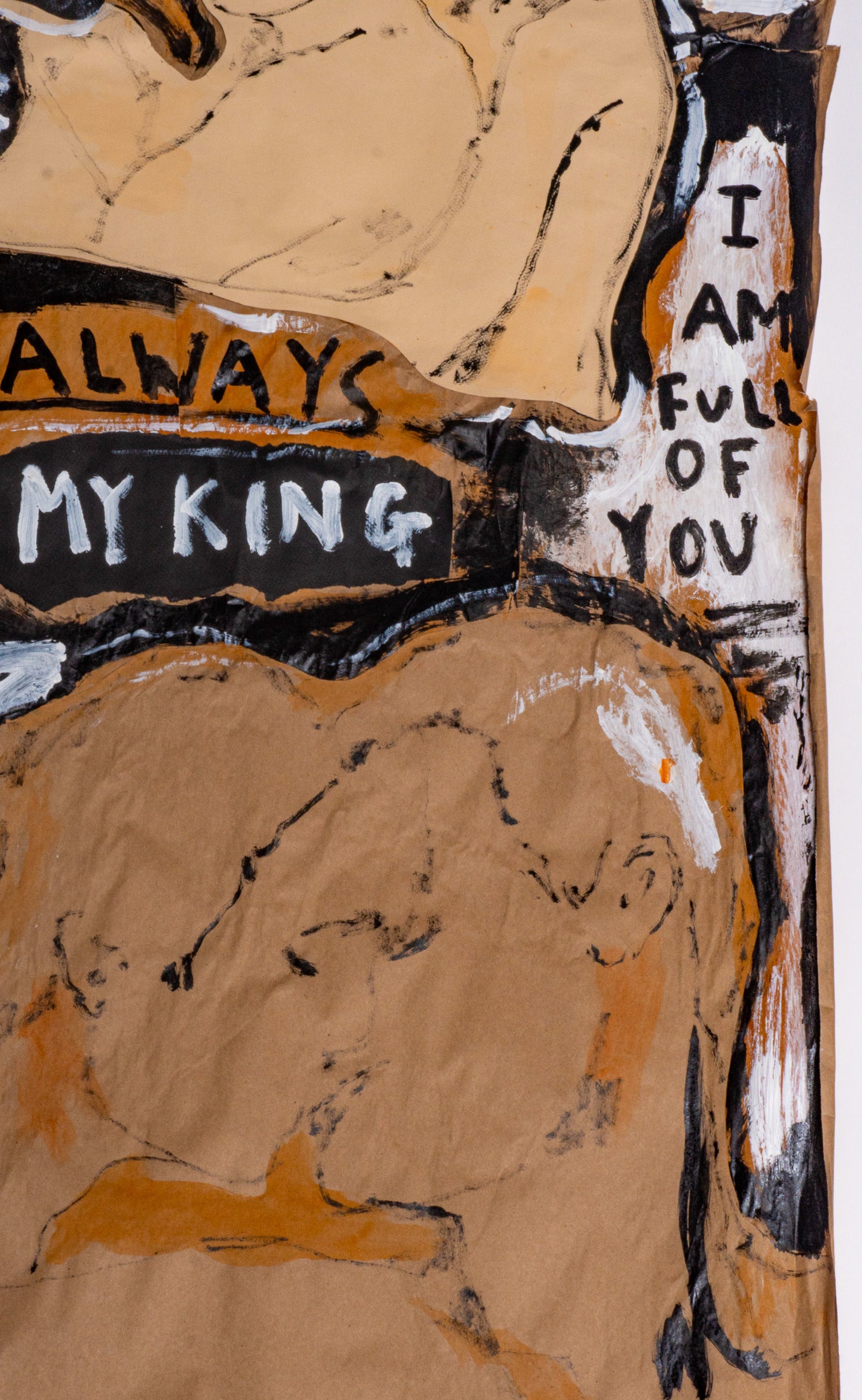 'Nothing But You', 50" x 75" Collage