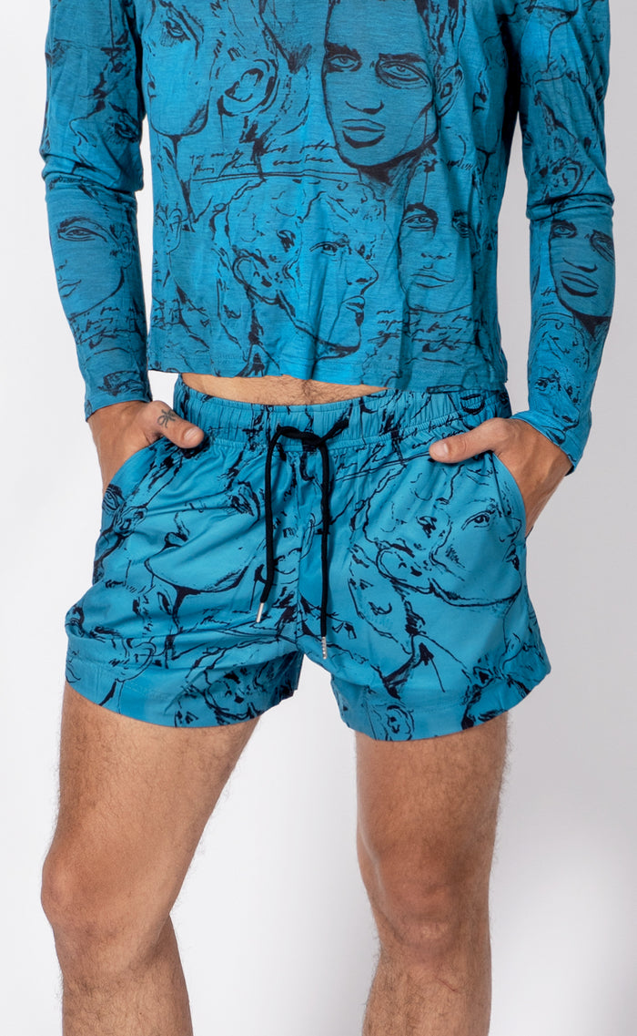 'Beyond Love' Lightweight Athletic Shorts - Patrick Church