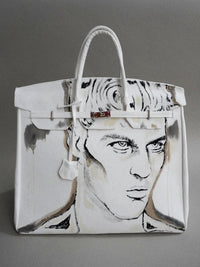 'Dearest Boy' Painted Canvas Bag - Patrick Church