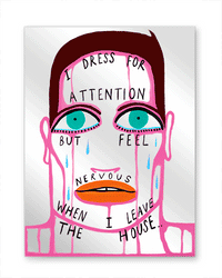 Confesions: Mirror Art Print - Patrick Church
