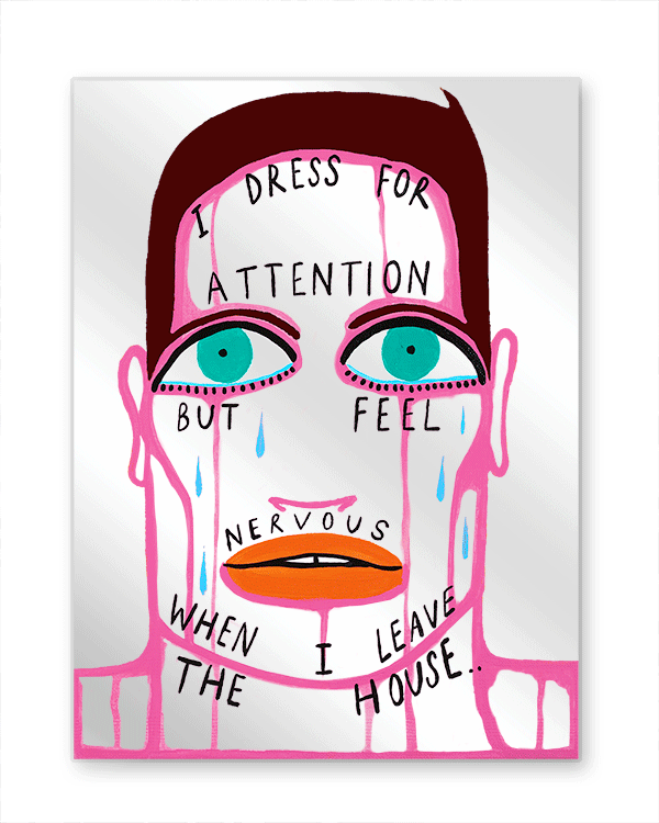 Confesions: Mirror Art Print - Patrick Church