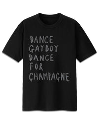 Crystal 'Dance For Champagne' T-shirt - Patrick Church