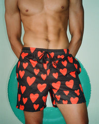 'Heart' Swim Shorts - Patrick Church