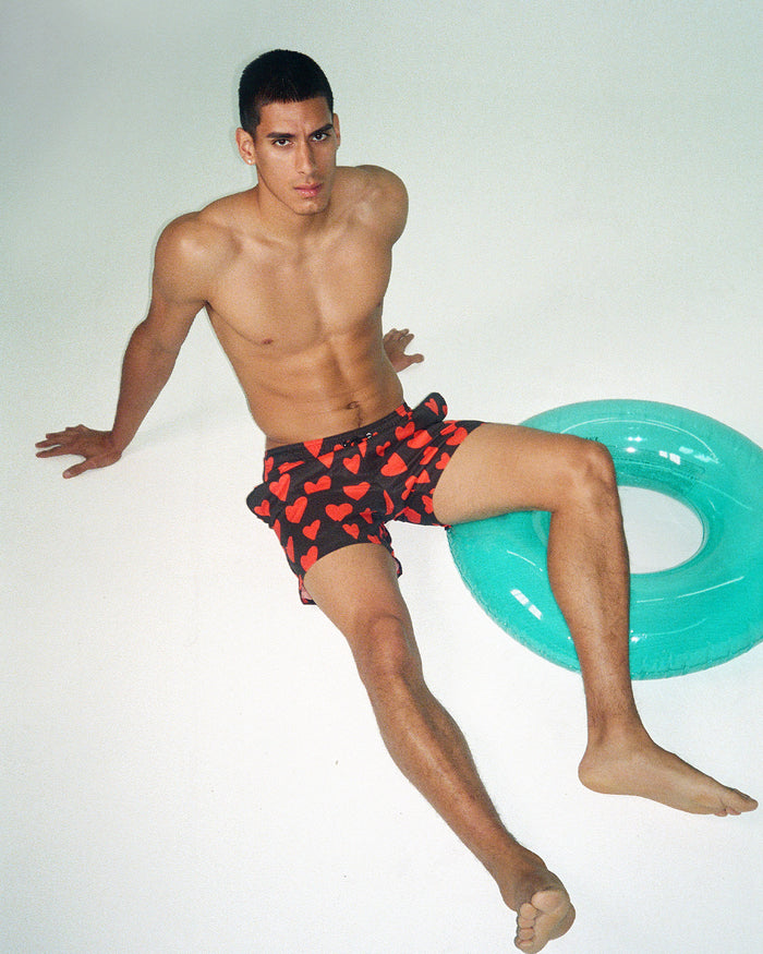'Heart' Swim Shorts - Patrick Church