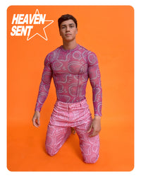 'All Over You' Long Sleeve Mesh Top - Patrick Church