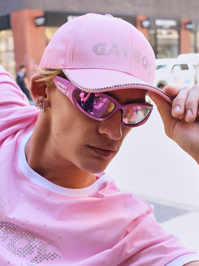'Gayboy' Rhinestone Hat - Patrick Church