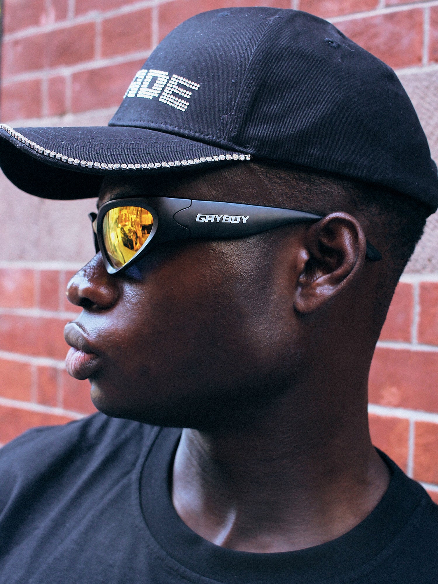 'Gayboy' Black Sunglasses - Patrick Church
