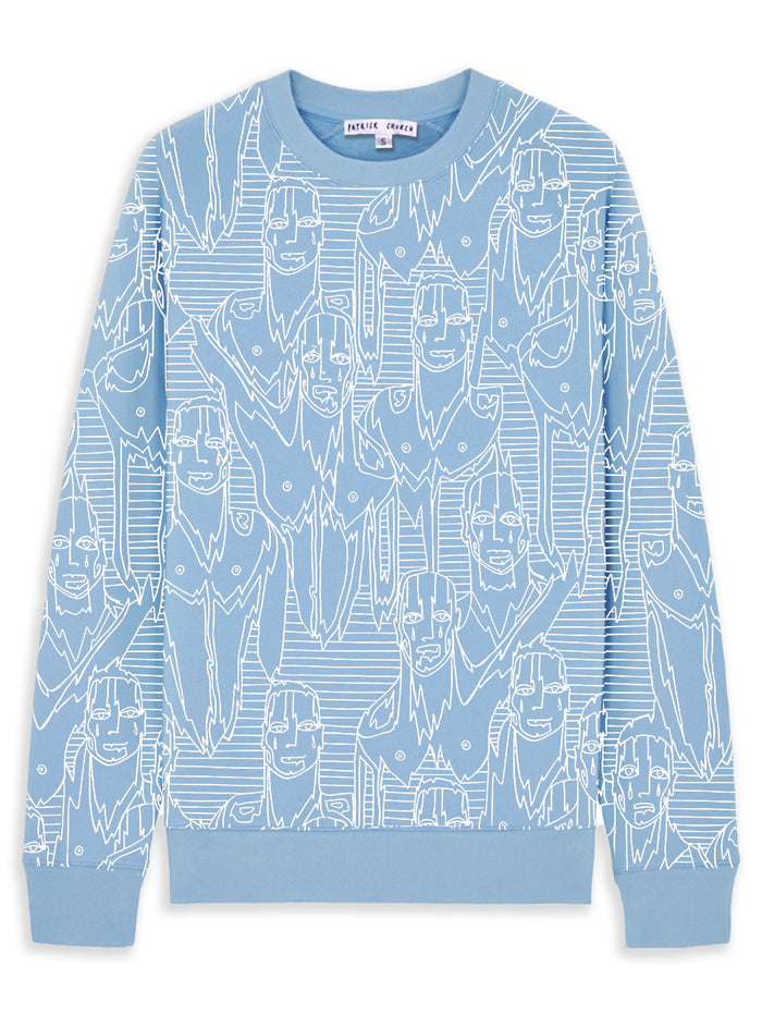 'Get In Line' Sweatshirt - Patrick Church