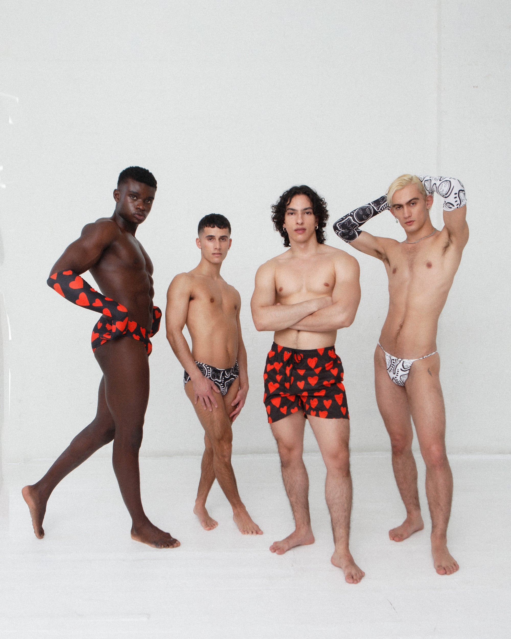 'Heart' Swim Shorts - Patrick Church