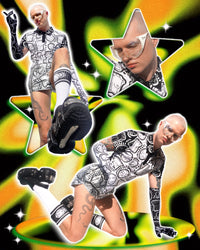 'All Over You' Silver Shorts - Patrick Church
