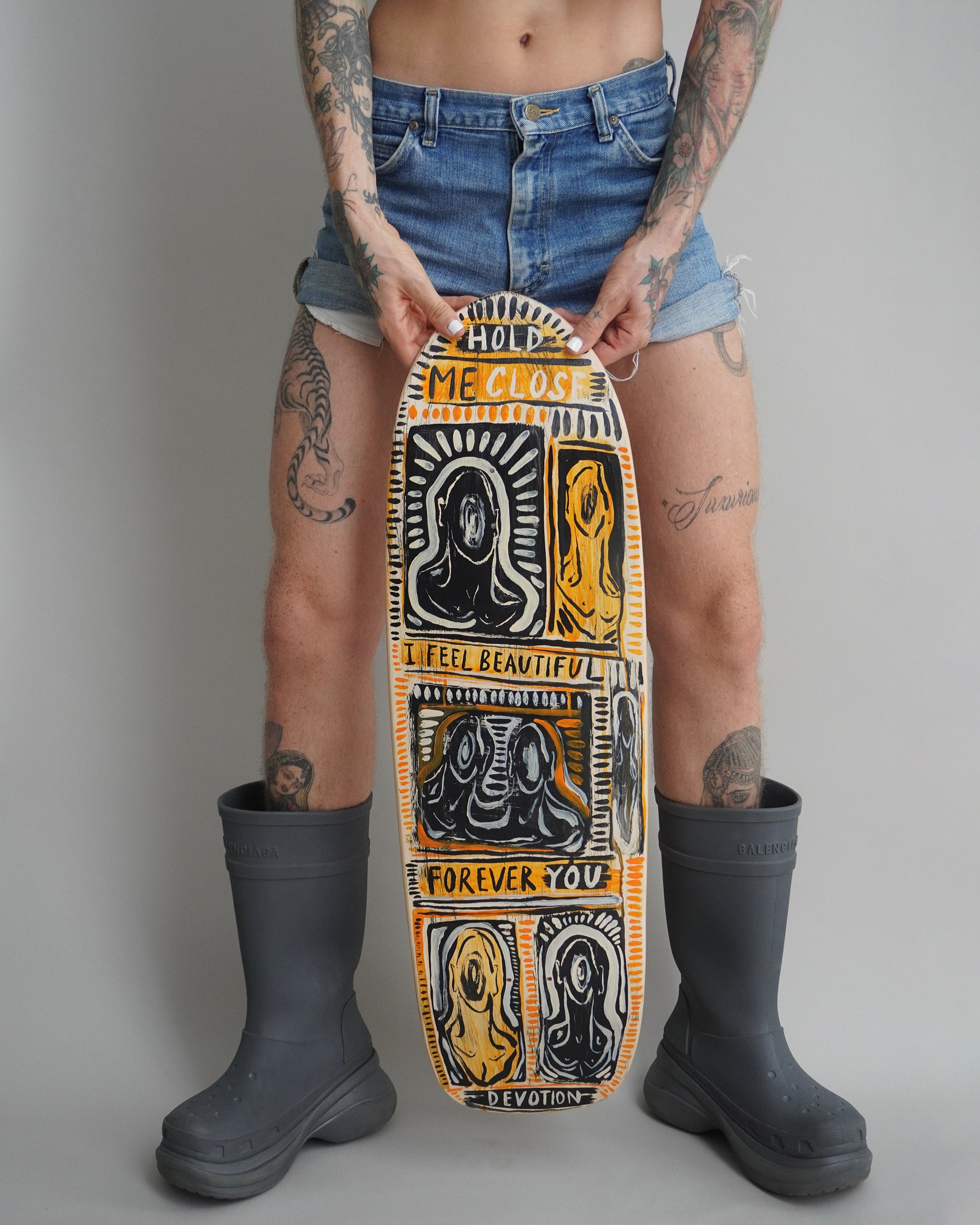 'Devotion' Skate Deck - Patrick Church