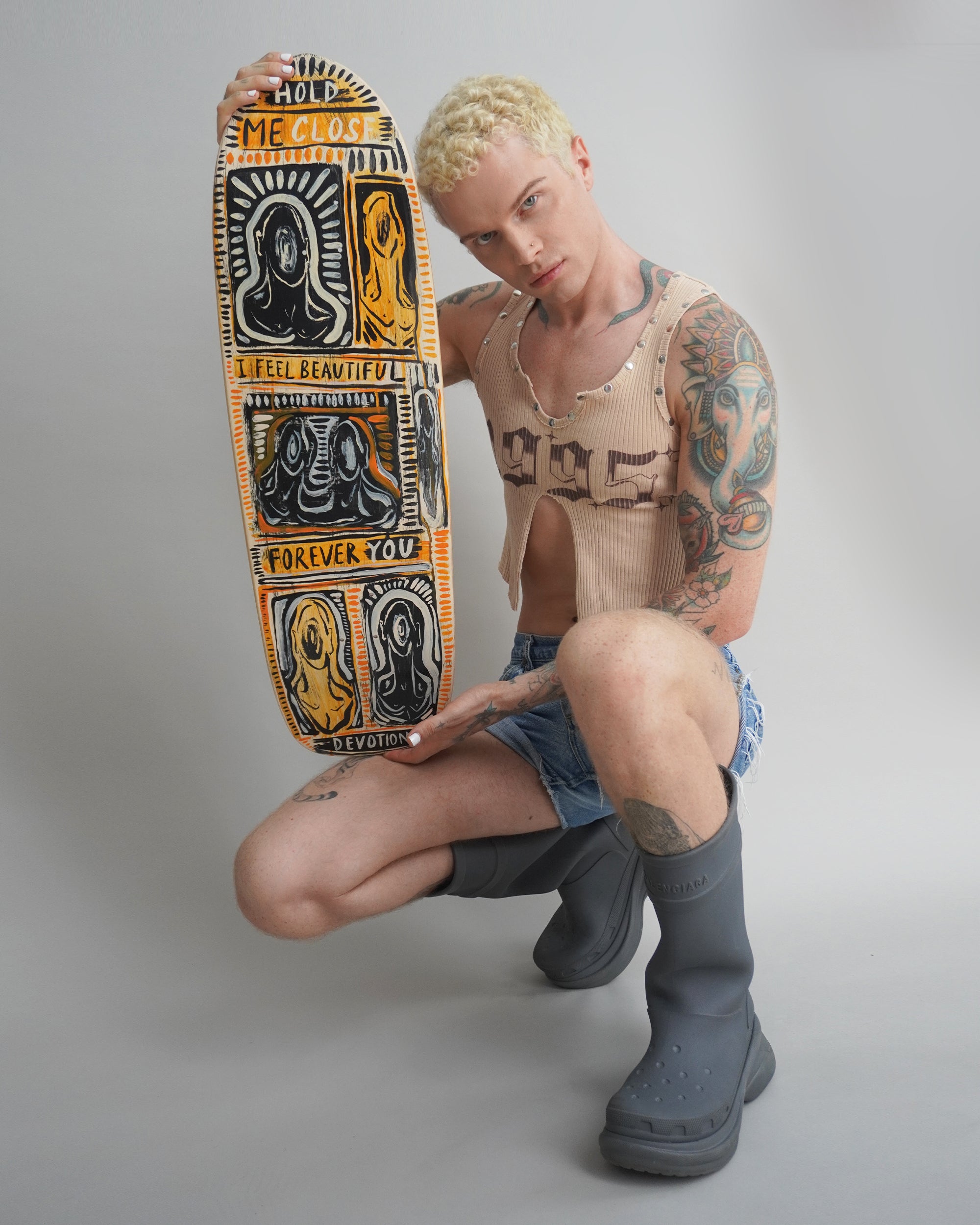 'Devotion' Skate Deck - Patrick Church