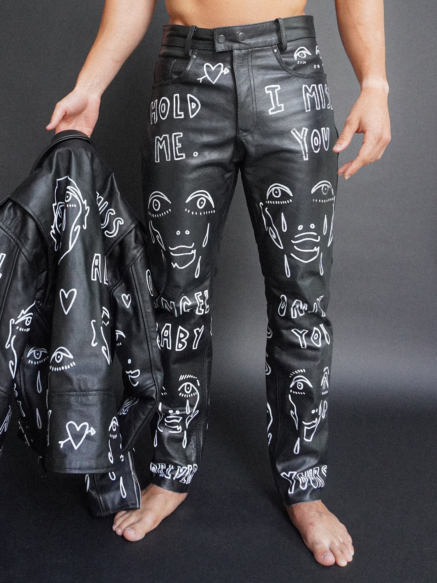 'Diary' Leather Pant - Patrick Church
