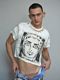 'Dearest Boy' Crop Top - Patrick Church