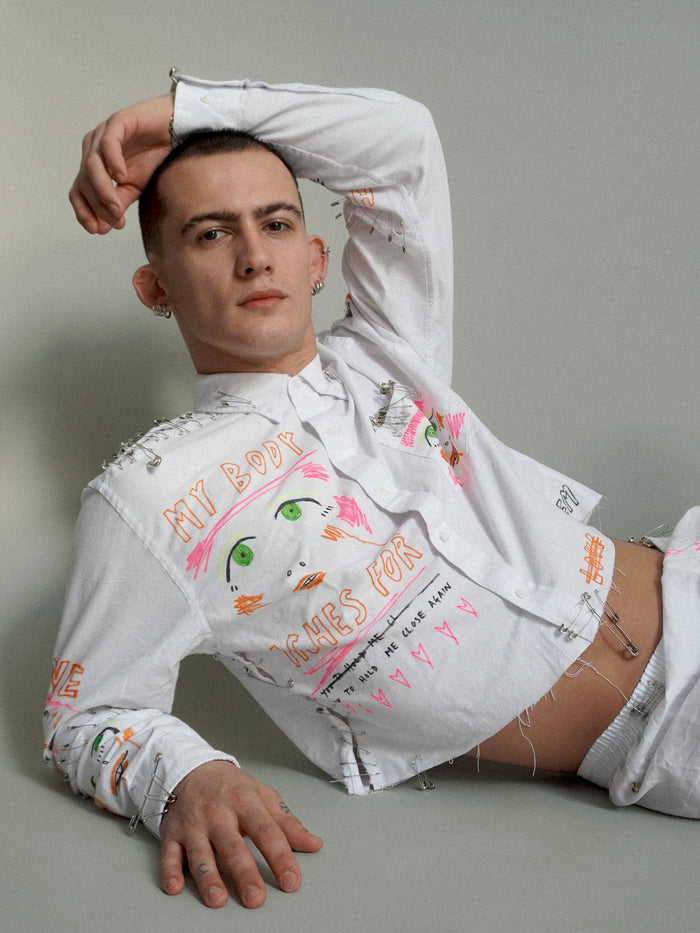 'Diary' Crop Shirt - Patrick Church
