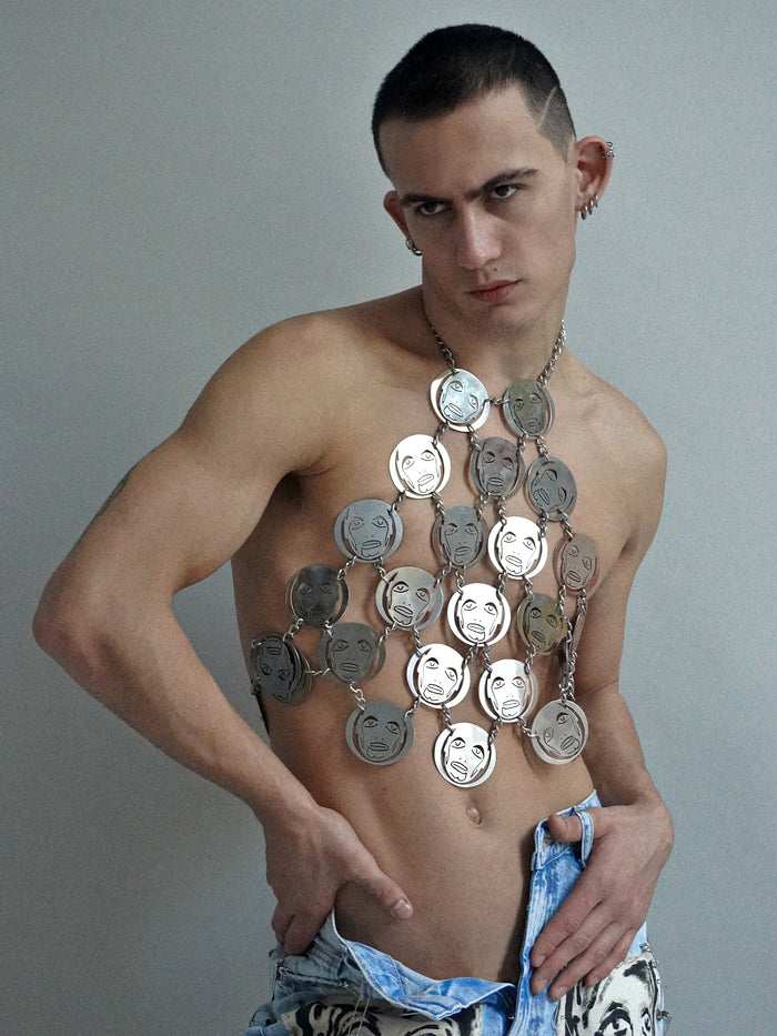 'ALL OVER YOU' Metal Halter Top - Patrick Church