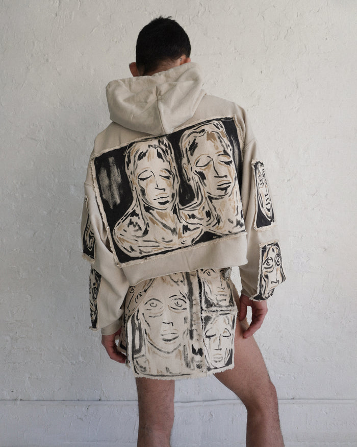 'Dearest Boy' Crop Hoodie - Patrick Church