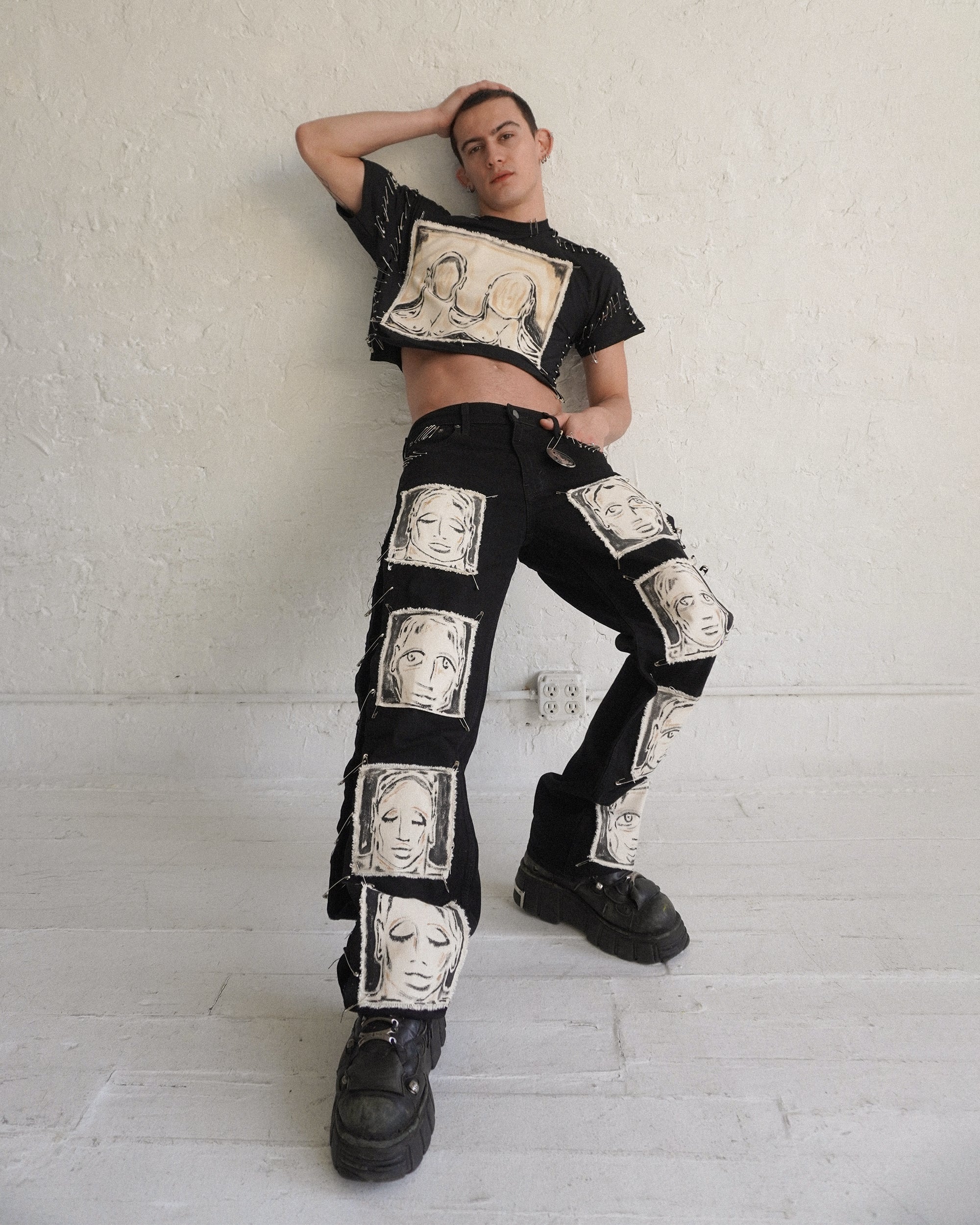 'Dearest Boy' Crop Top - Patrick Church