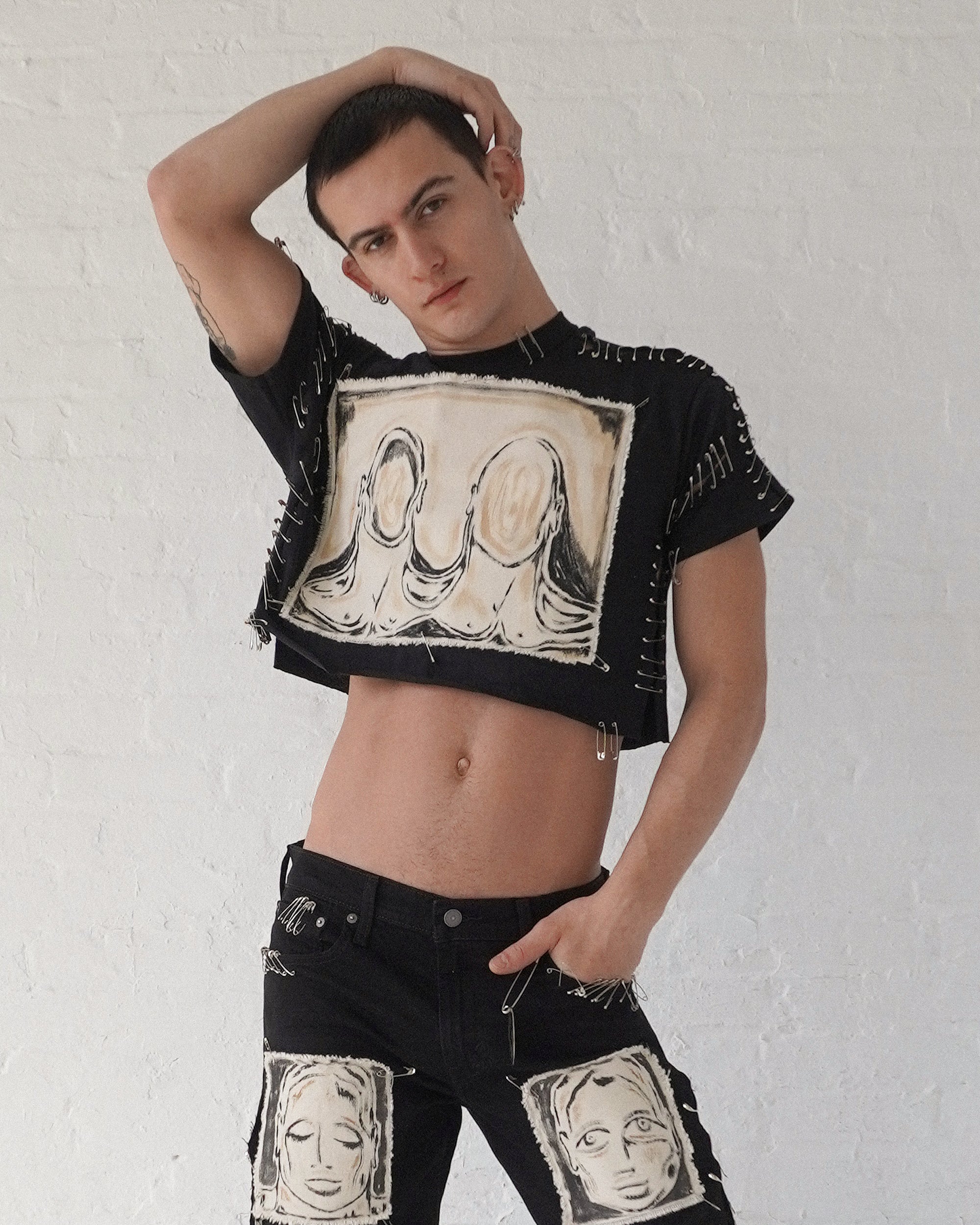 'Dearest Boy' Crop Top - Patrick Church