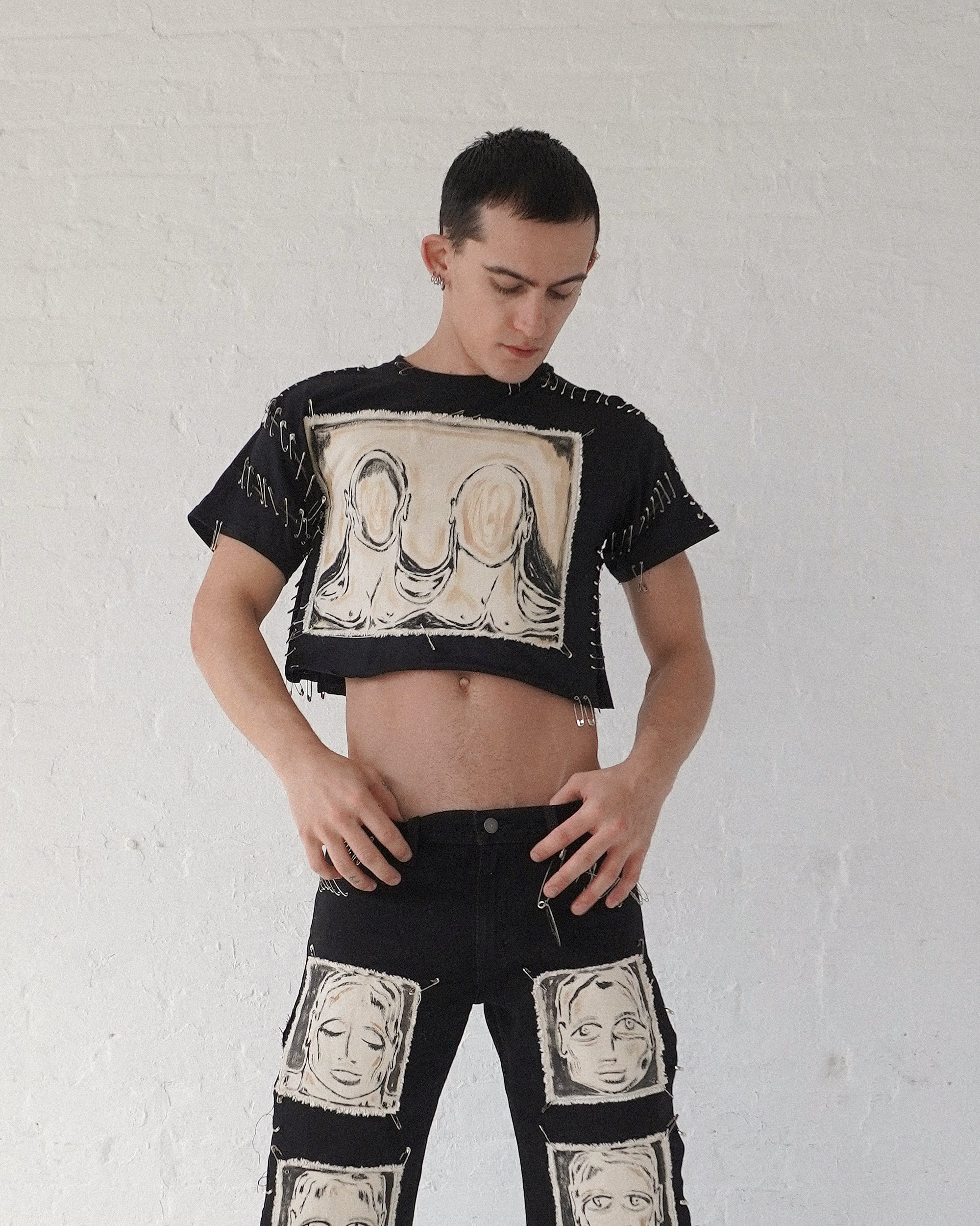 'Dearest Boy' Crop Top - Patrick Church