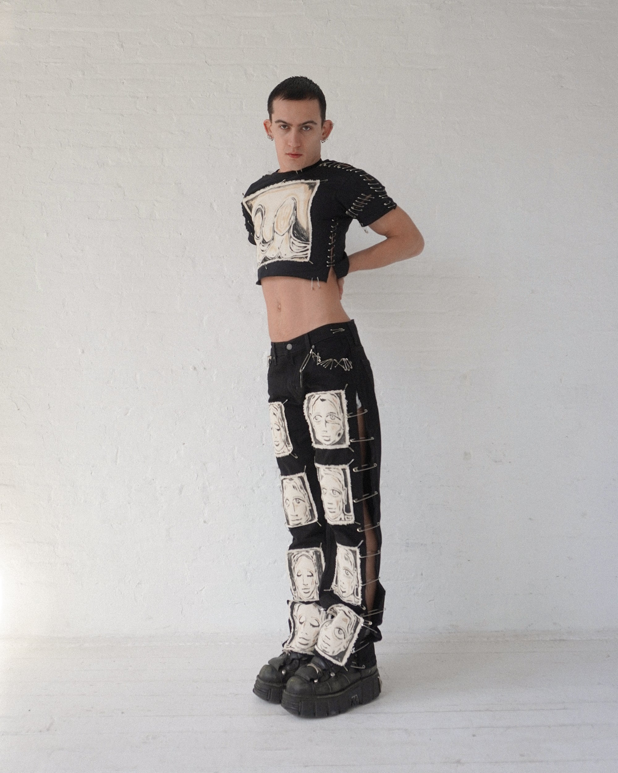 'Dearest Boy' Crop Top - Patrick Church