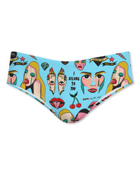 'Tattoo' Swim Brief - Patrick Church