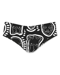 Metal 'All Over You' Cutout Swim Brief - Patrick Church