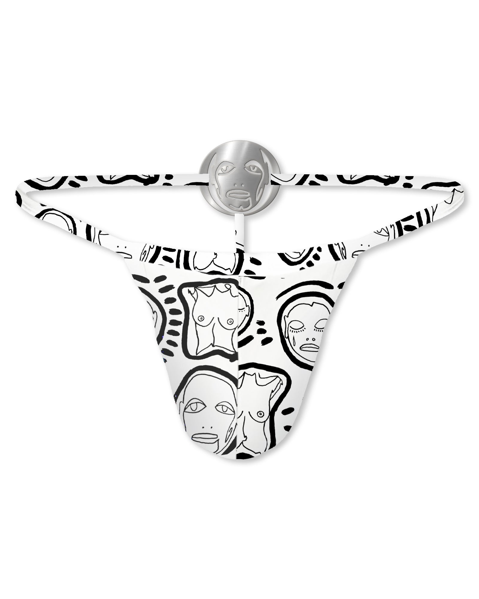 Metal 'All Over You' G-String - Patrick Church