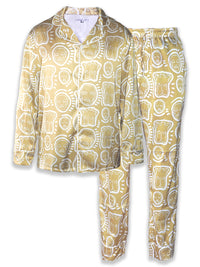 Beige 'All Over You' Pajama Set - Patrick Church