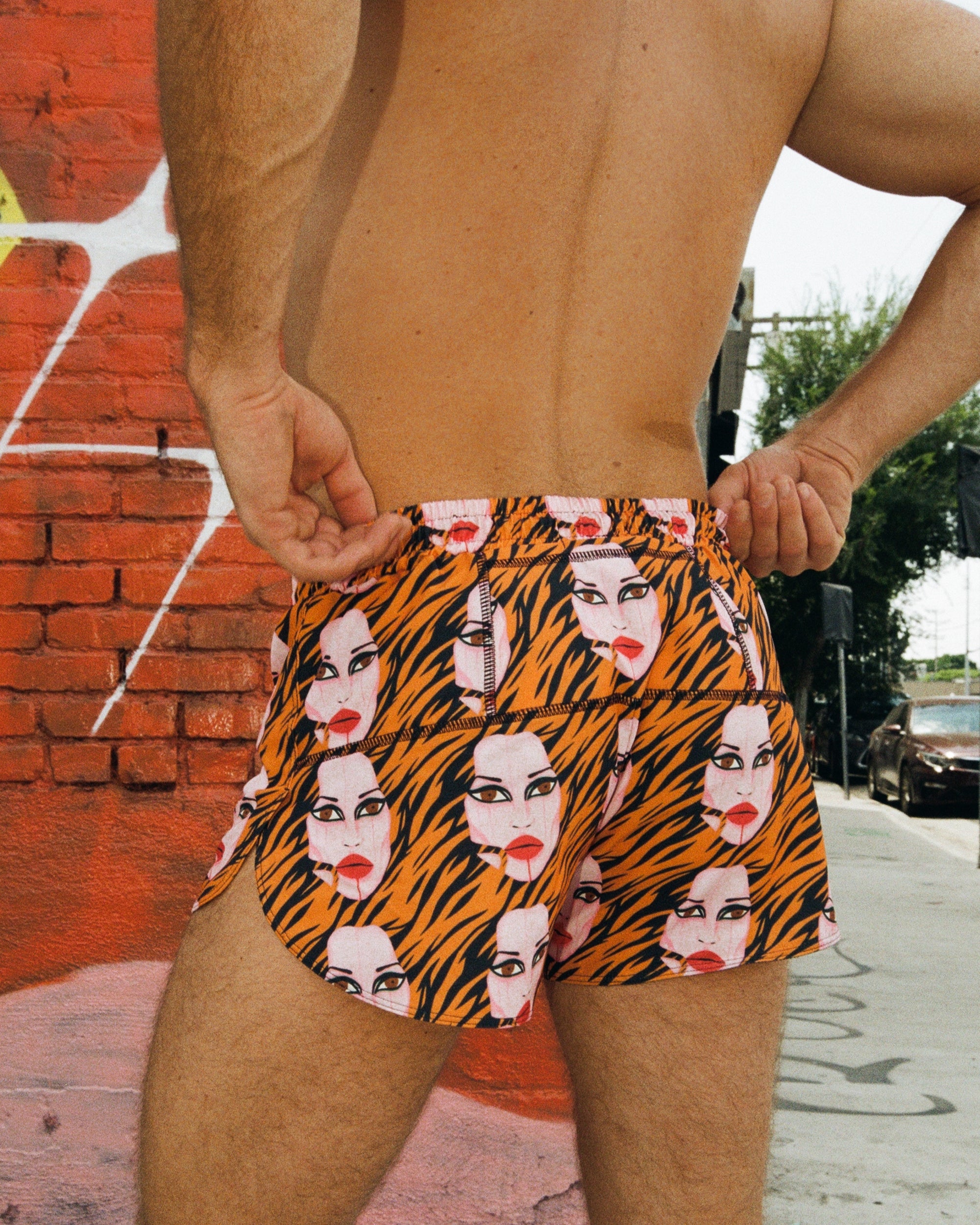 'Rita' Tiger Shorts - Patrick Church