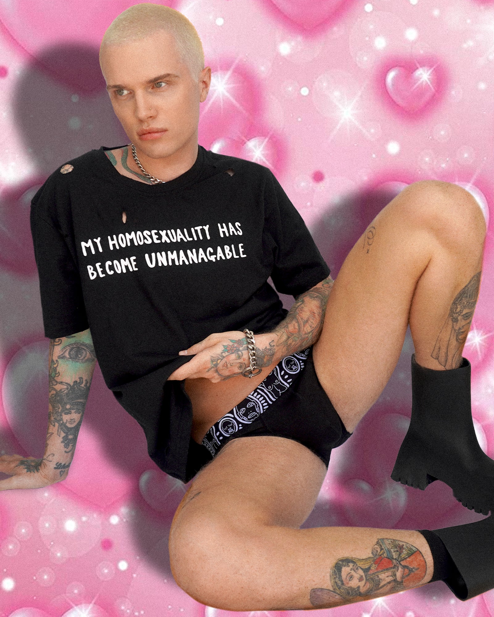 'Unmanagable' T-shirt - Patrick Church