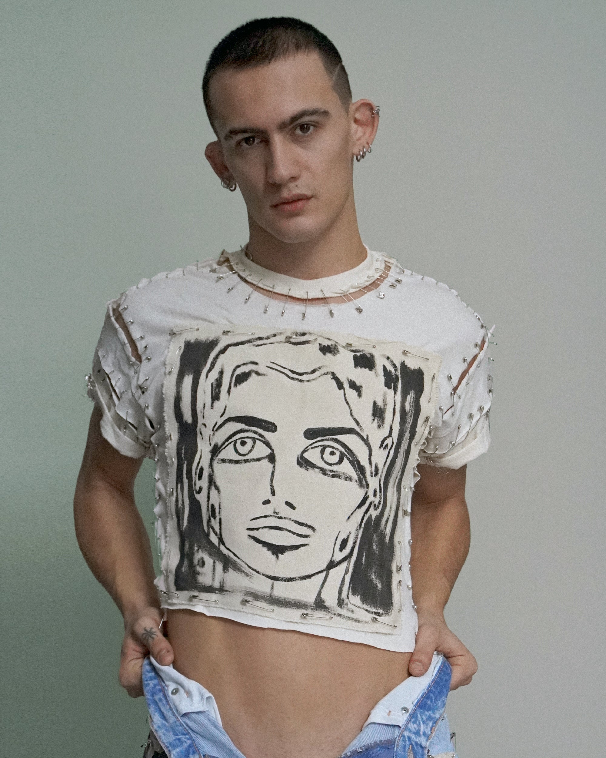 'Dearest Boy' Crop Top - Patrick Church