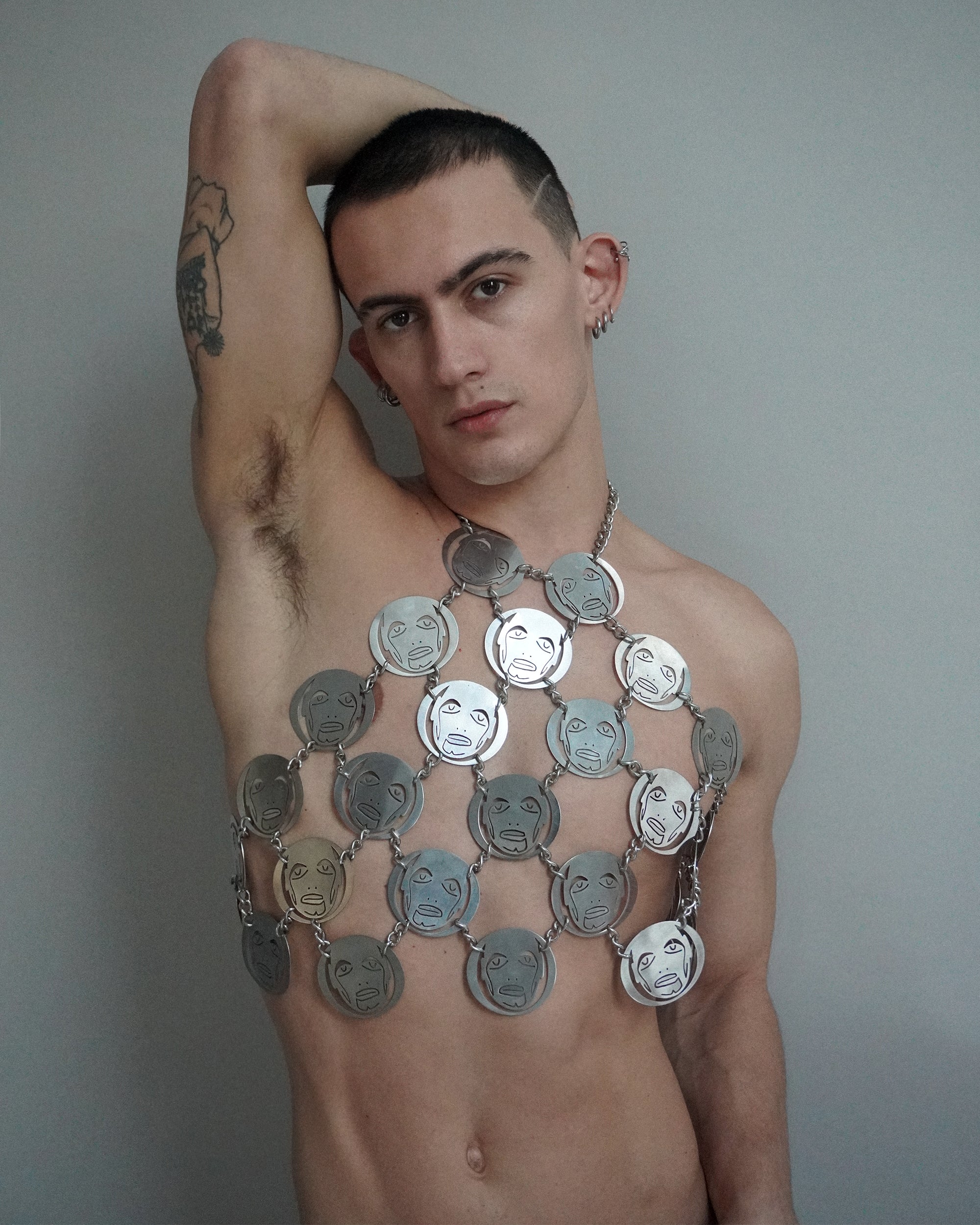 'ALL OVER YOU' Metal Halter Top - Patrick Church