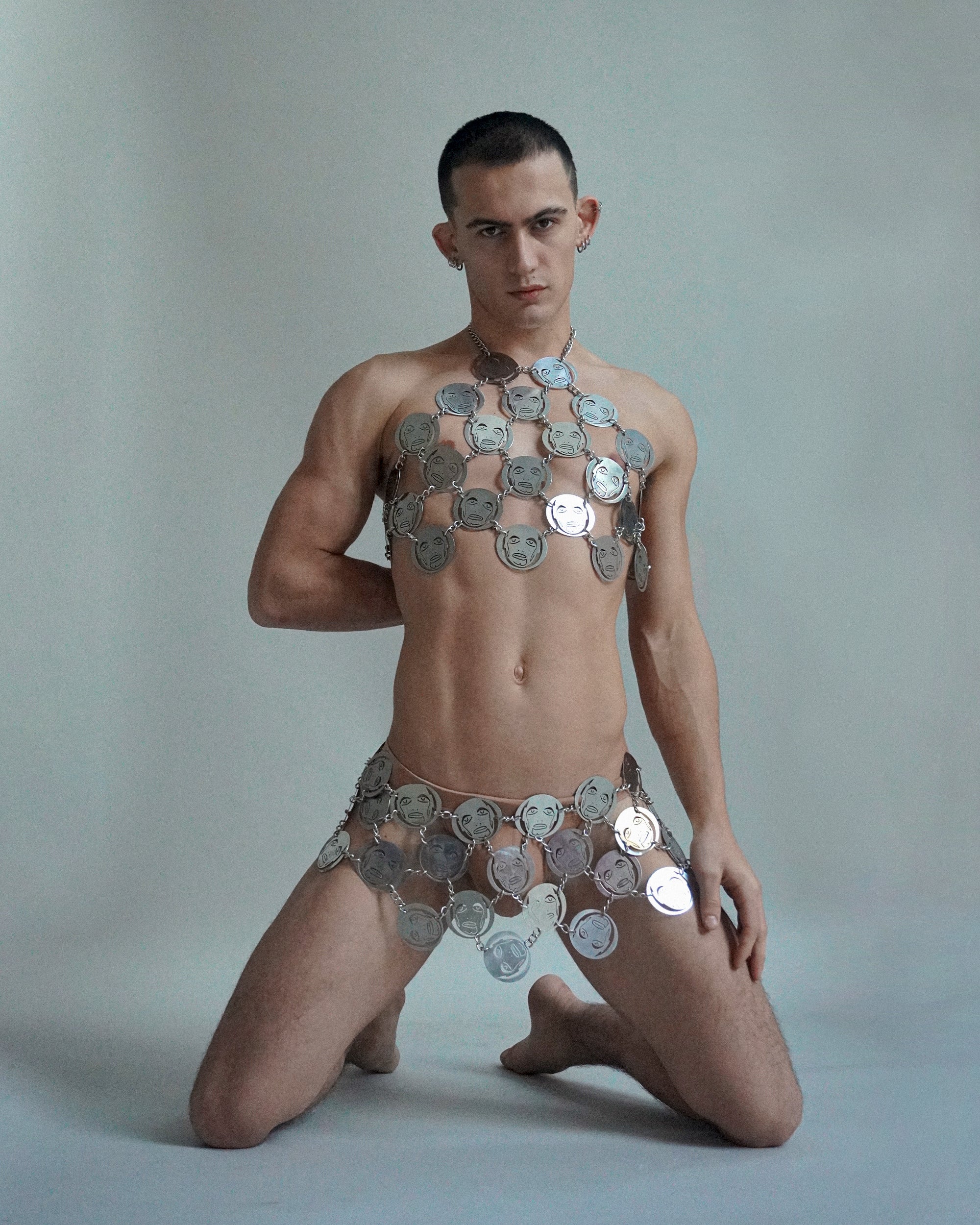 'All Over You' Metal Skirt - Patrick Church
